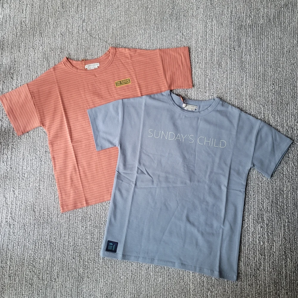 NWT The Sunday Collective 6-Piece Bundle, Size: 8 Girls